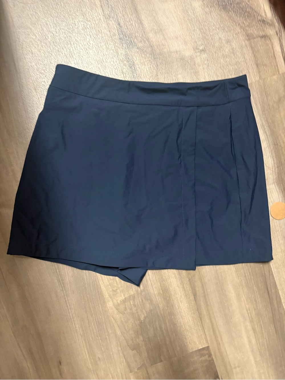 SPANX Navy sunshine Performance Skort size medium